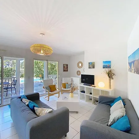 Résidence Eden Parc - Superbe Avec Piscine Chauffée Pour 8 Personnes Océan Mae-0631 Villa